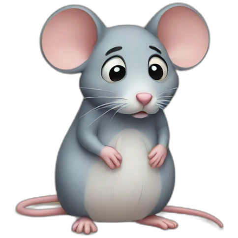 sad mouse emoji