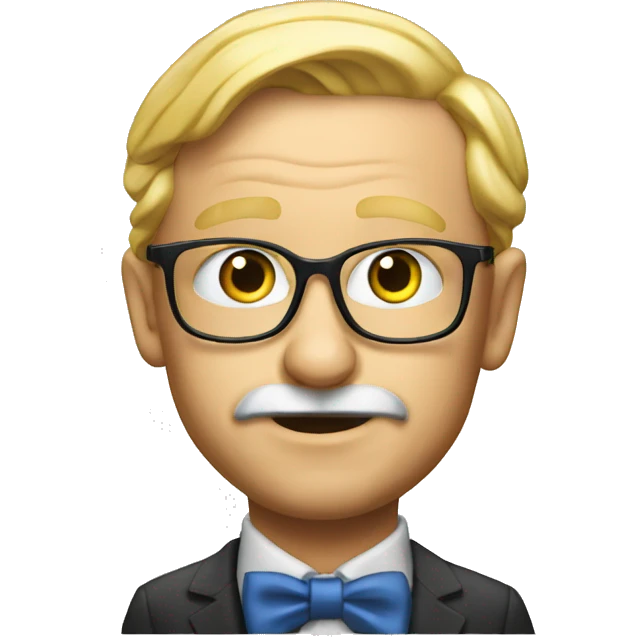swede presenting nobel price emoji