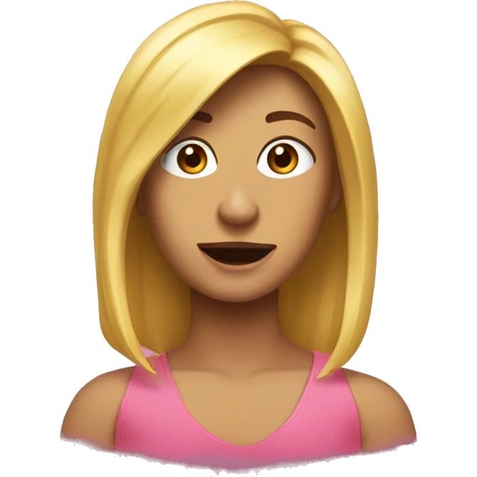 Rosegoldenes Netflixzeichen emoji