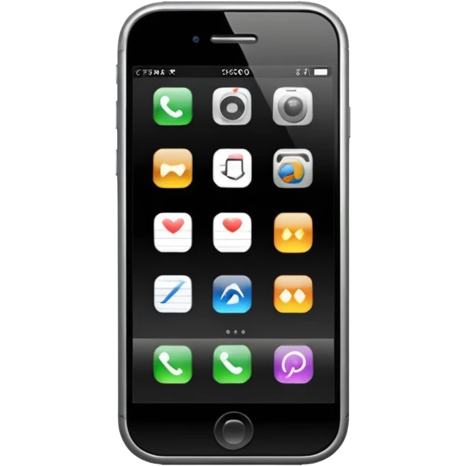 almacenamiento de telefono emoji