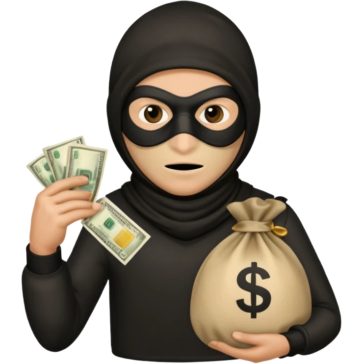 robber emoji emoji