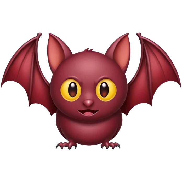 bat maroon emoji