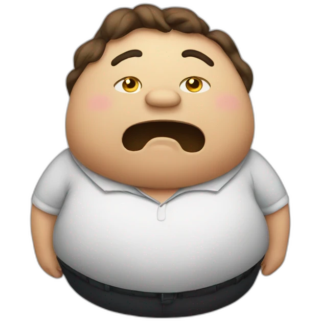 Fat emoji