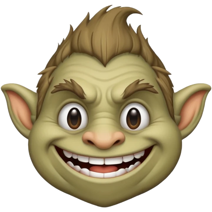 Troll face emoji