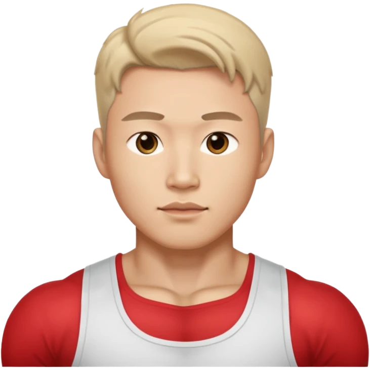 Koreli bir erkek ama çok yakışık lı ve kaslı emoji