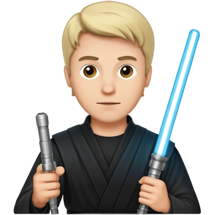 Man with light saber  emoji