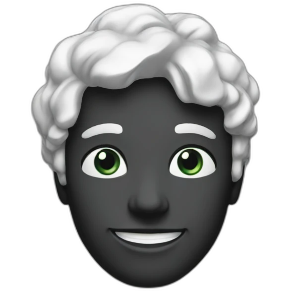 Inovation black qn emoji