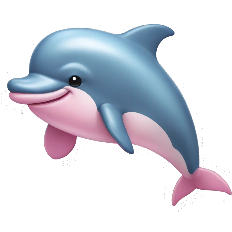 pink dolphin emoji