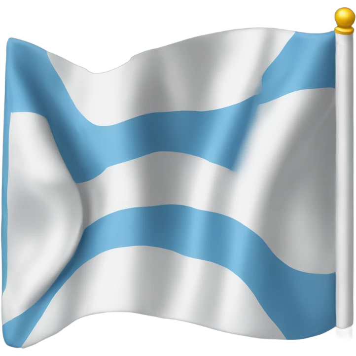 Half USA half Argentina flag emoji