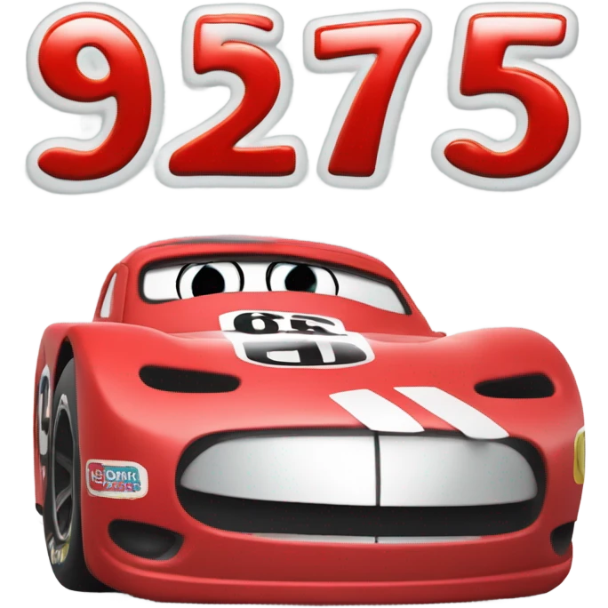 Lightning McQueen emoji