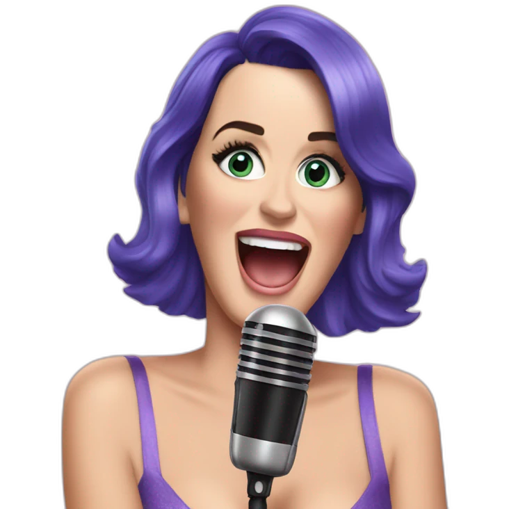 katy-perry-singing emoji
