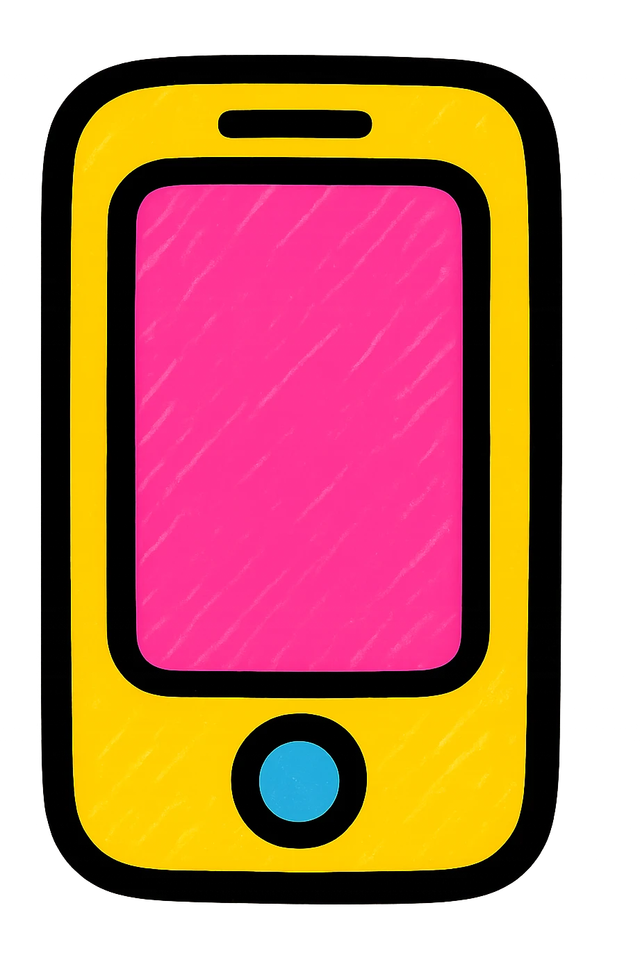 flat color style iPhone icon emoji
