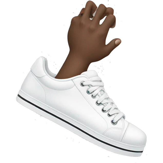 White sneakers emoji