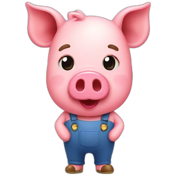 Pig strawberry emoji