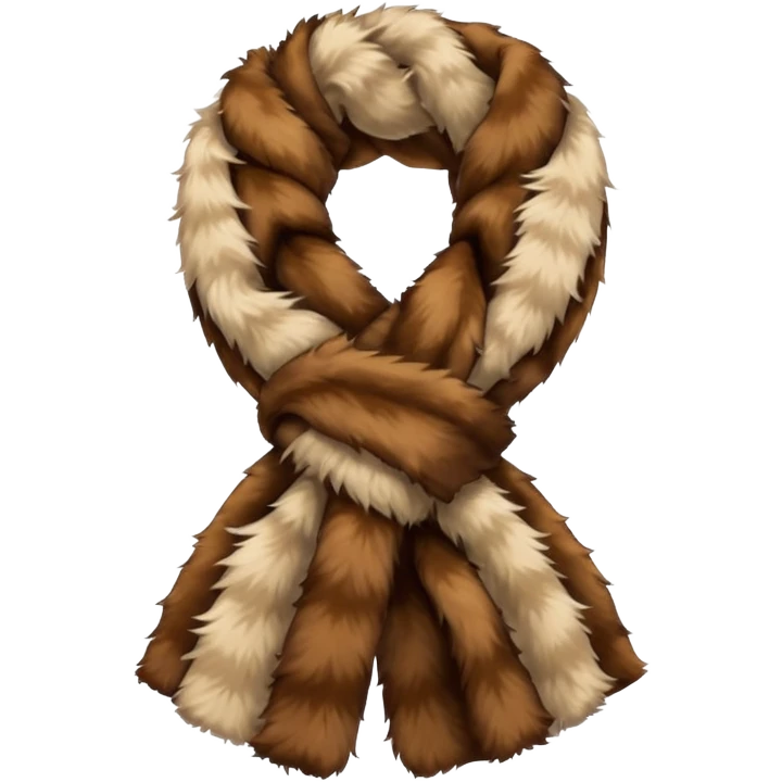 just fur scarf emoji