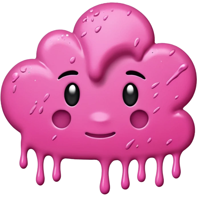 pink violent emoji