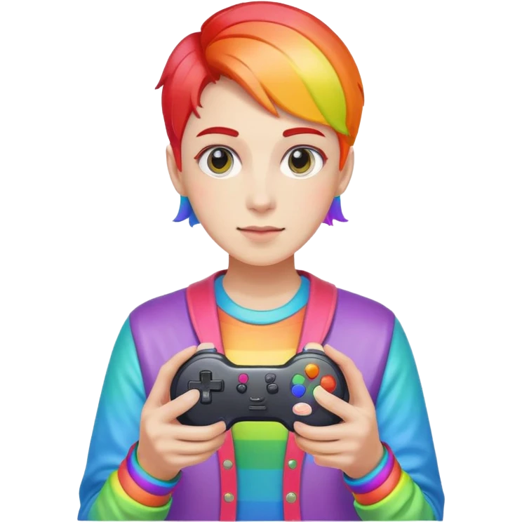 Queer gamer  emoji