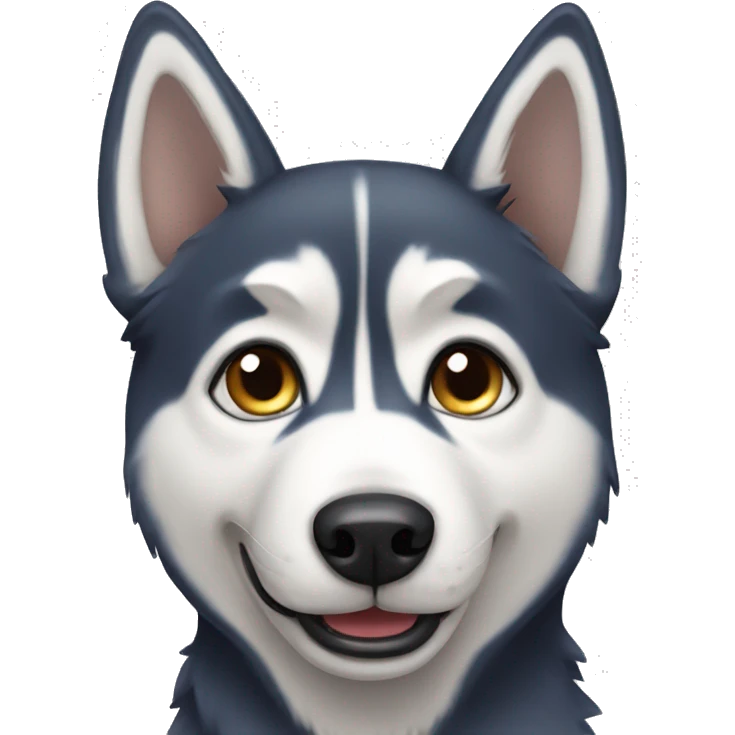 Husky  emoji