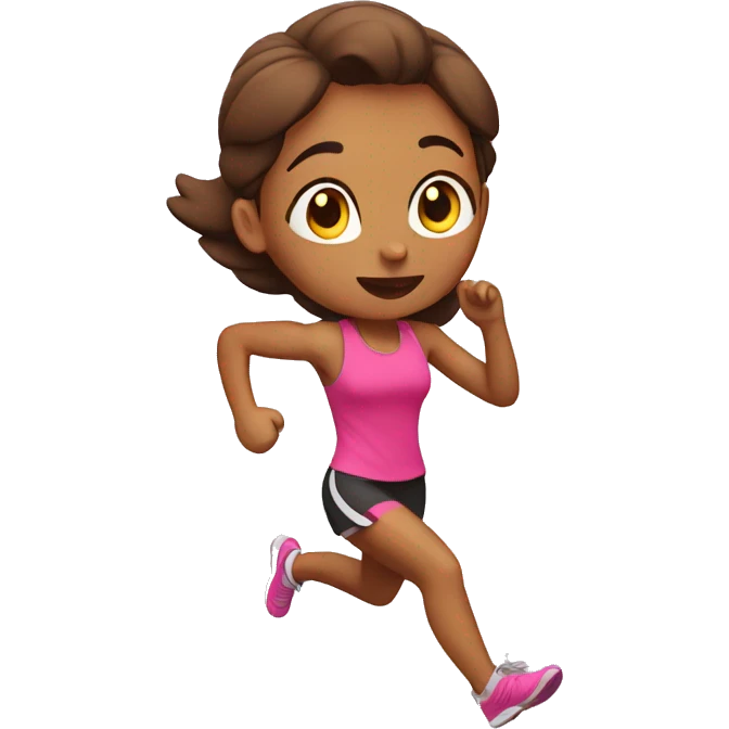 running girl emoji