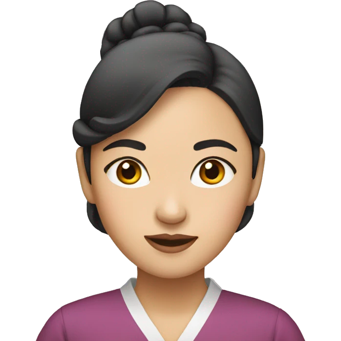 east asian woman emoji