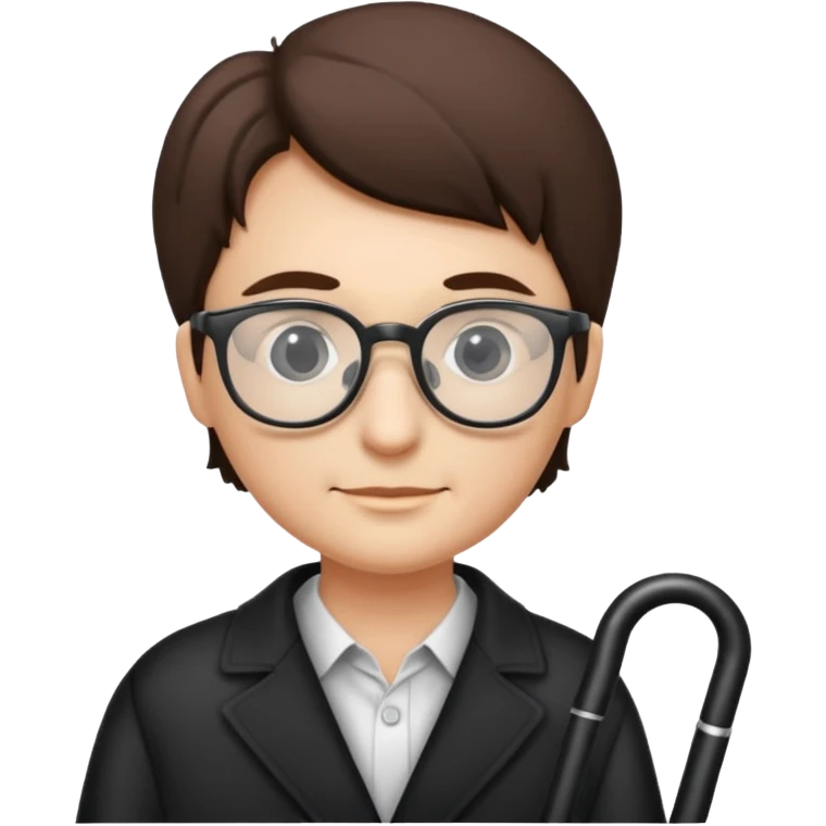 blind person emoji