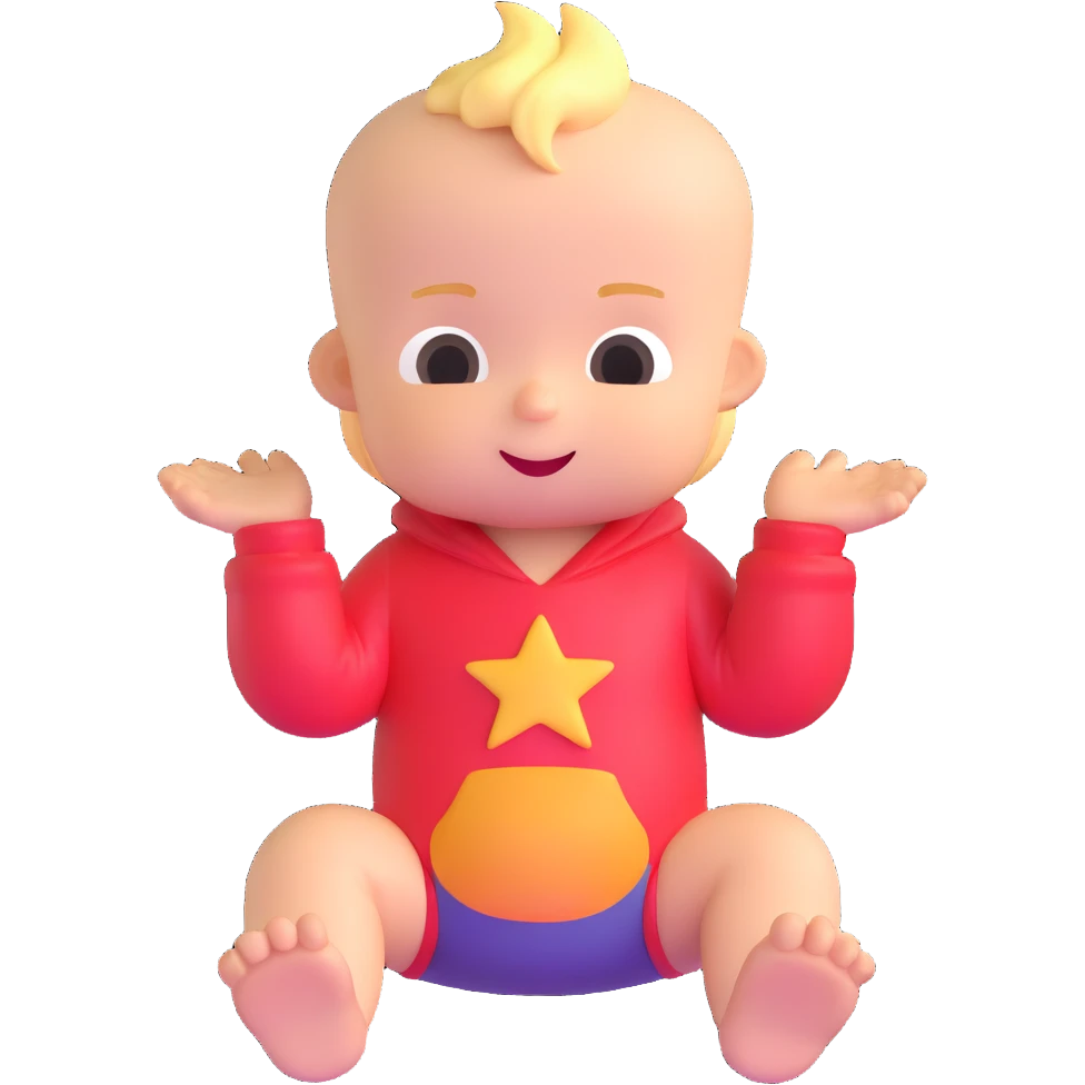 baby Jack Jack from The Incredibles emoji