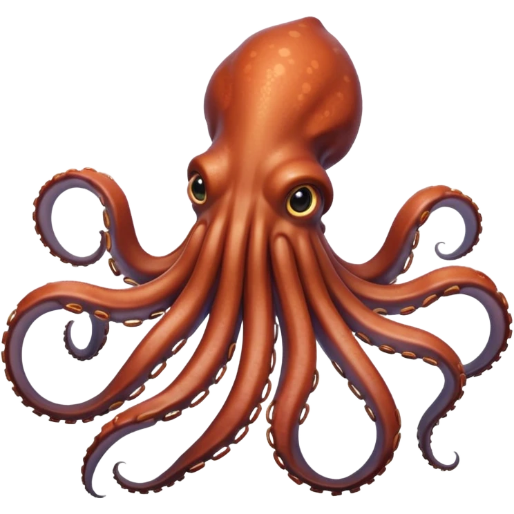 Giant Squid – Huge squid with long curling arms emoji