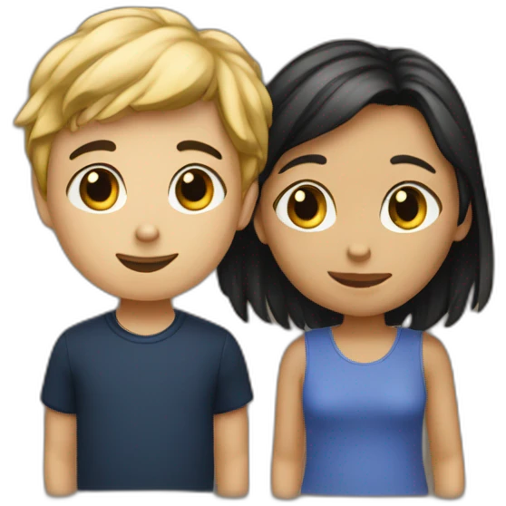 jim and fabienne's child emoji