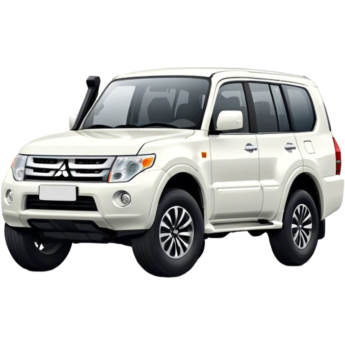 Mitsubishi Pajero - Mitsubishi (Model Year: 2021) (Iconic colour: White) emoji