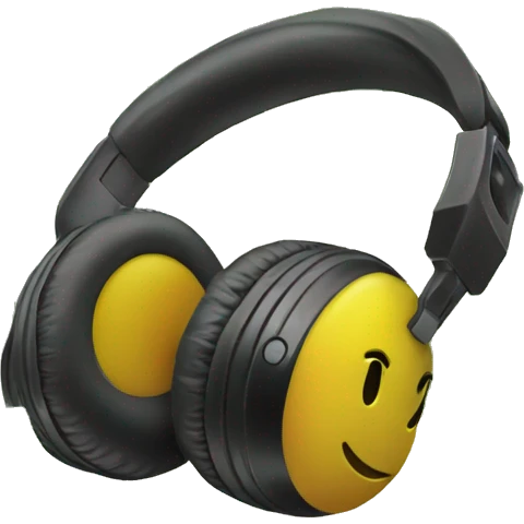 A palm tree with headphones, capturing the laid-back and vibrant vibes of Jamaican music. emoji