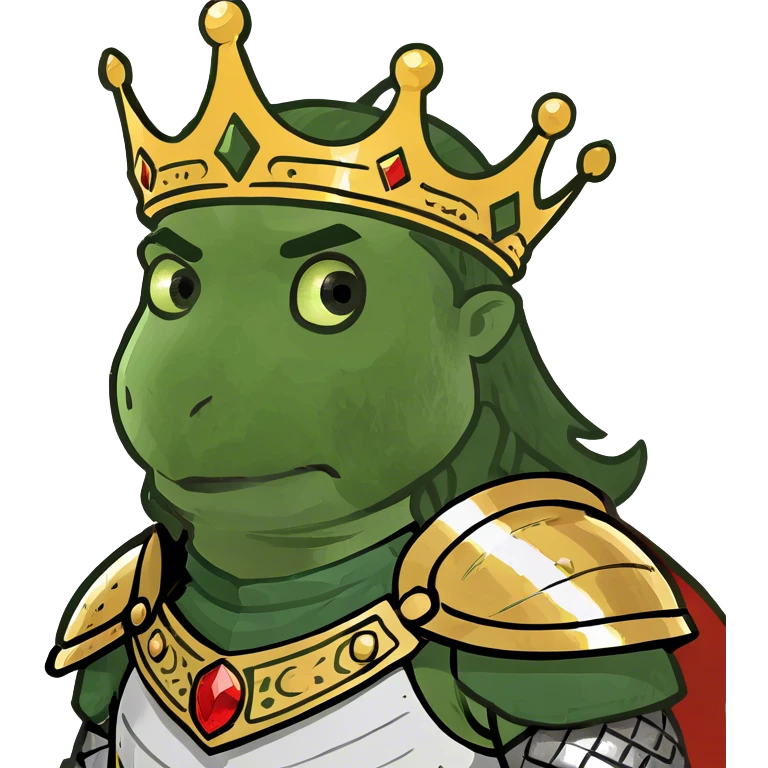 Warrior king  emoji