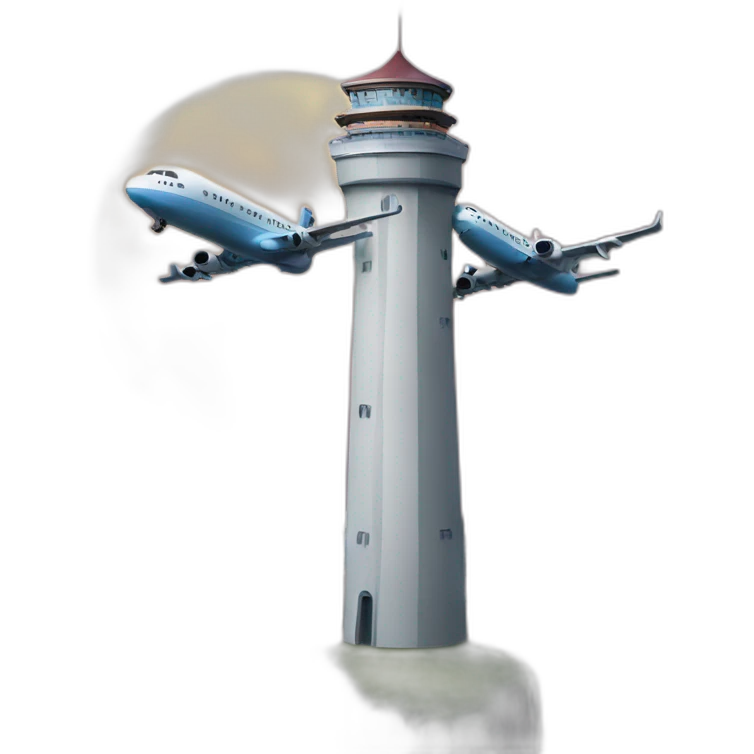 Twins_tower_with_plane emoji