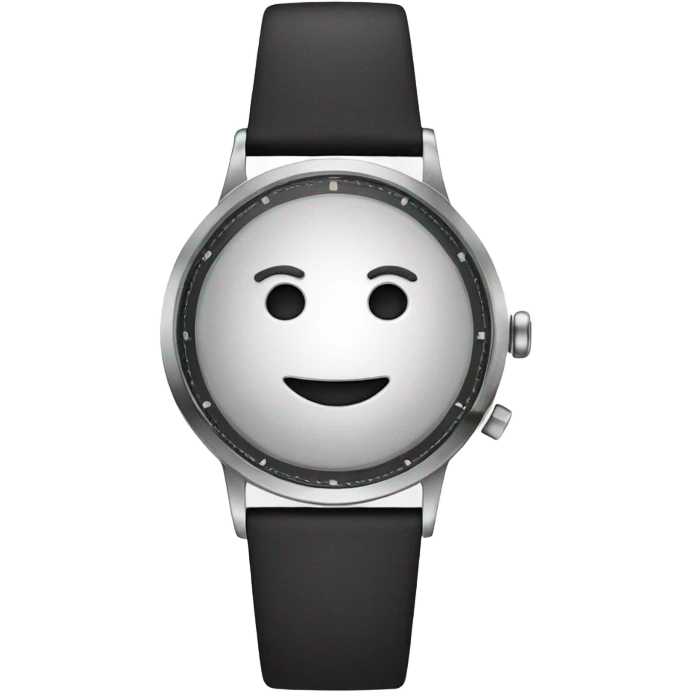 watch wioth happy face on it emoji