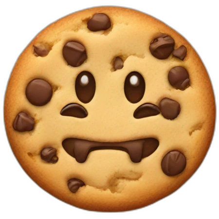 a cookie emoji