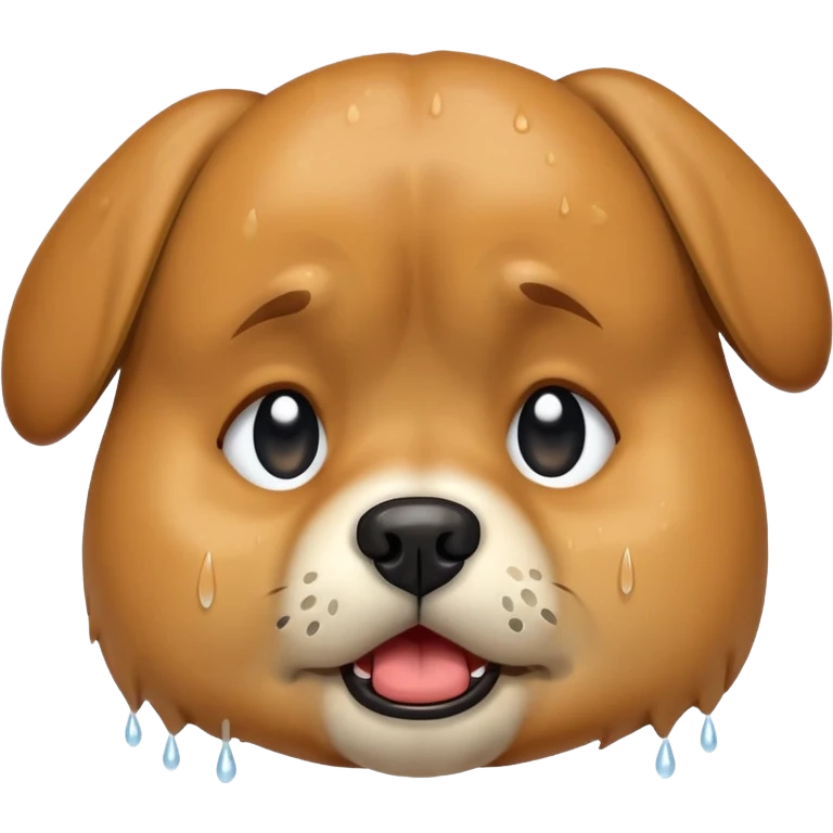 dog crying  emoji