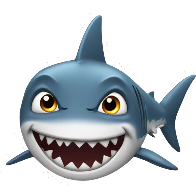 shark confused emoji