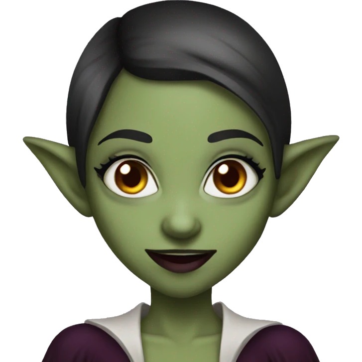 vampire elf woman emoji