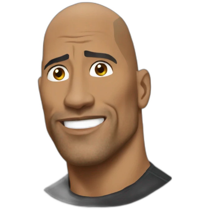 The Rock emoji