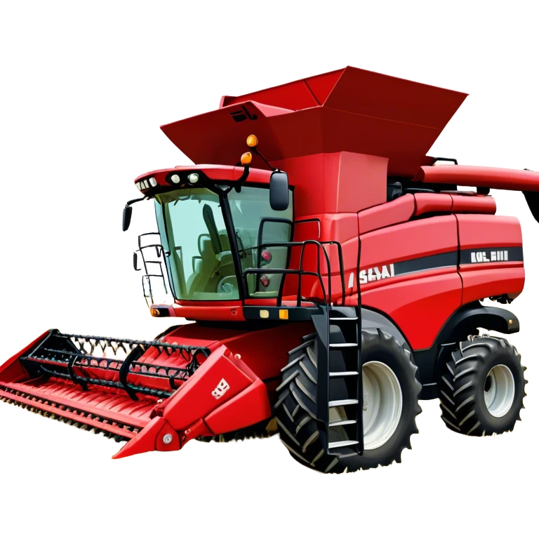 Combine Harvester - Case IH 8250 (Model Year: 2022) (Iconic colour: Red) emoji