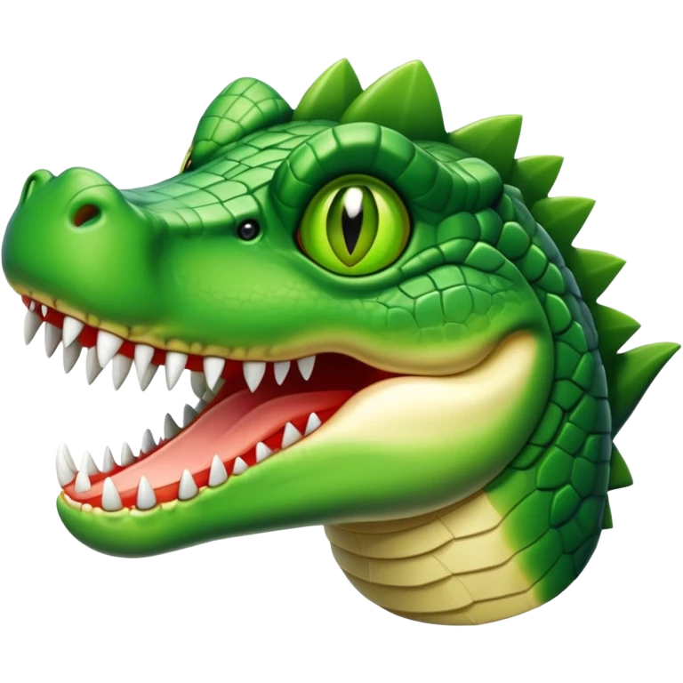 Кот крокодил emoji