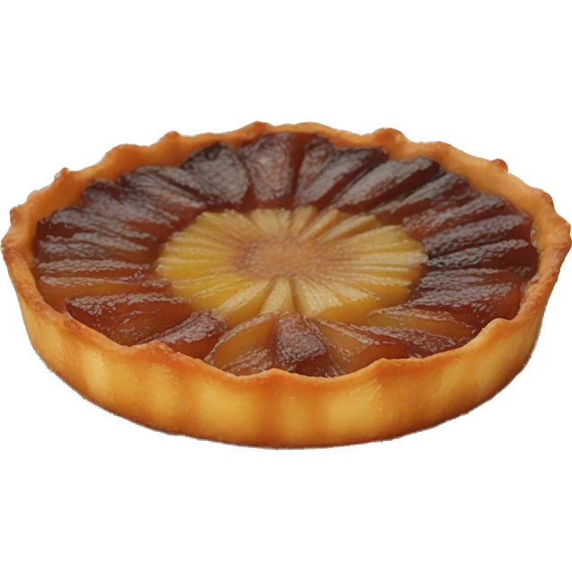 Pear tart tatin emoji
