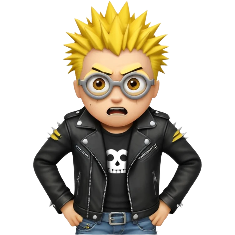 Minion - punk emoji