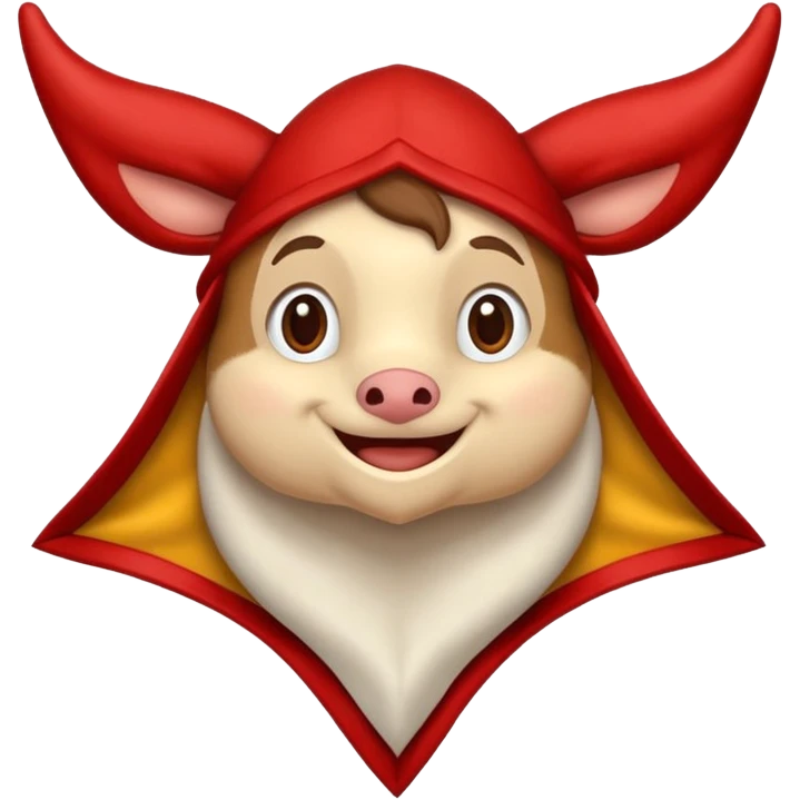 Crear un "Tió de Nadal - Cagatió" tipo Emoji Típico de Cataluña: Es un tronco con dos patas delanteras, una manta roja y marrón a cuadros que lleva una barretina catalana y tiene cara simpática. emoji