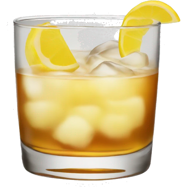 Whiskey sour emoji