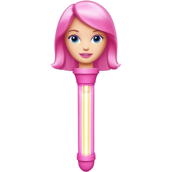 Barbie light stick  emoji