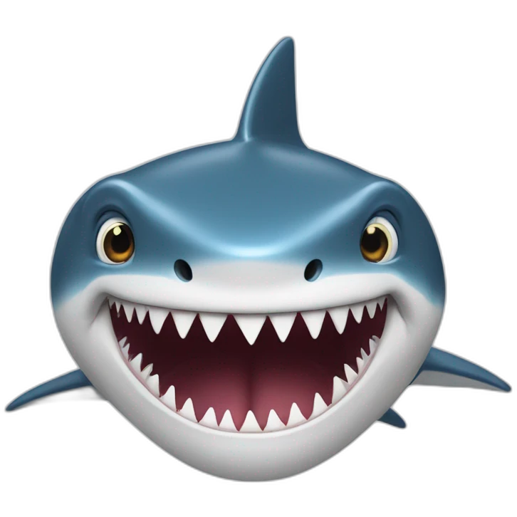 Homosexual shark  emoji