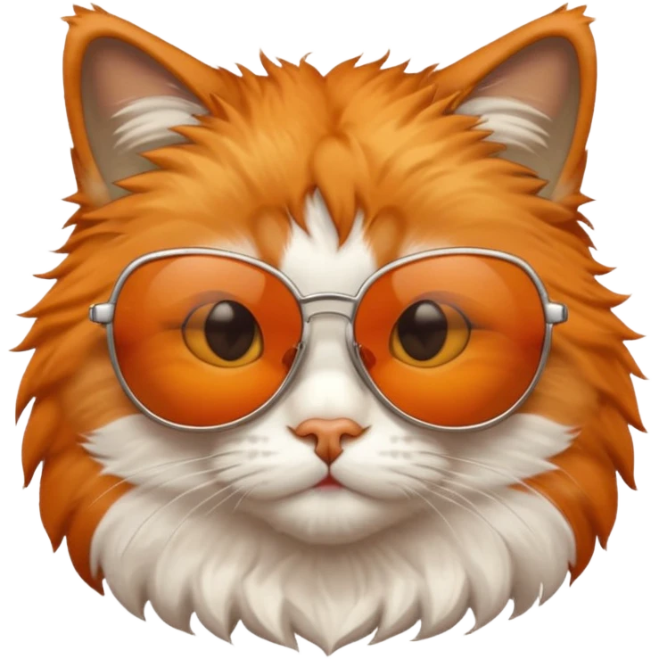 Cat wearing sunglasses emoji
