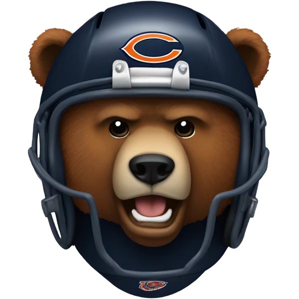 Chicago Bears emoji emoji