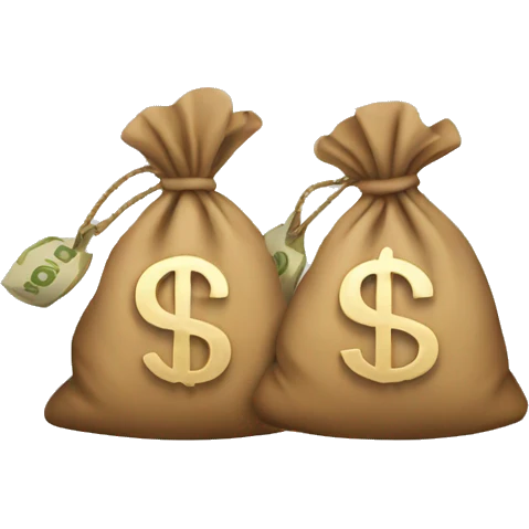 Money bags  emoji