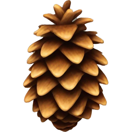 Pine cone emoji